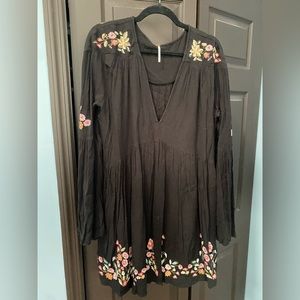 Free People Boho Mini Dress size Large